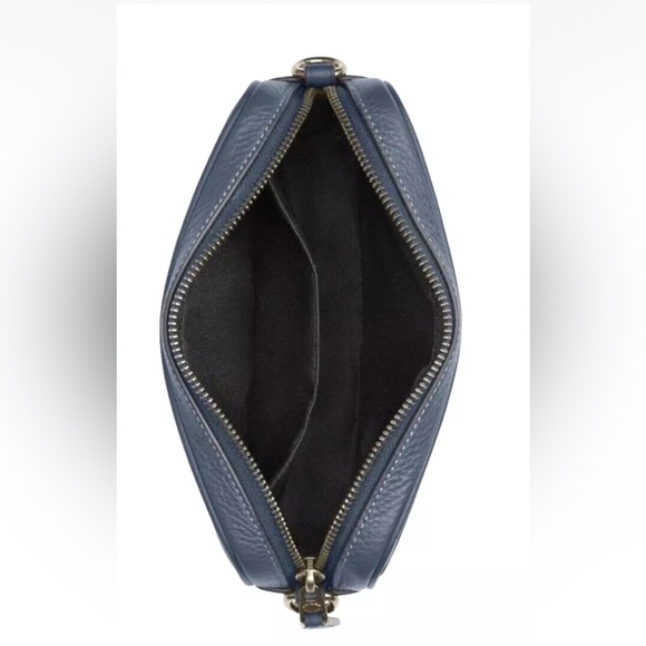 New Coach CT870 Jayden Crossbody with Fish Print Leather Denim Multi - Picture 3 of 6